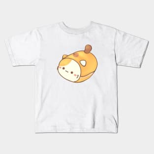 Bread loaf cat Kids T-Shirt